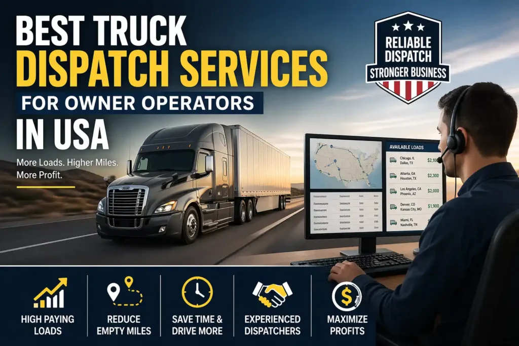 Best Truck Dispatch Services for Owner Operators in USA
