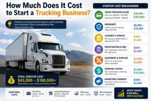 How Much Does It Cost to Start a Trucking Business?