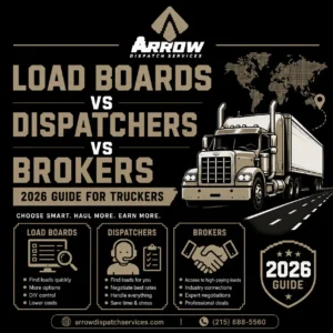 Load Boards vs Dispatchers vs Brokers 2026 Guide for Truckers