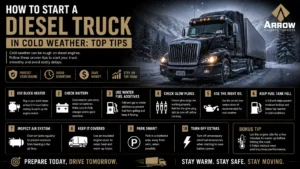 How to Start a Diesel Truck in Cold Weather: Top Tips