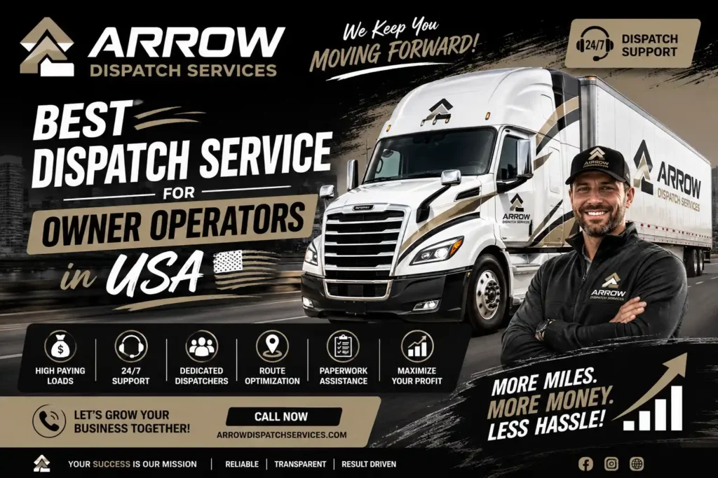Dispatch Service for Owner Operators in USA