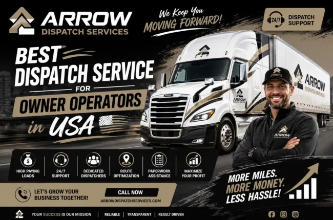 Dispatch Service for Owner Operators in USA