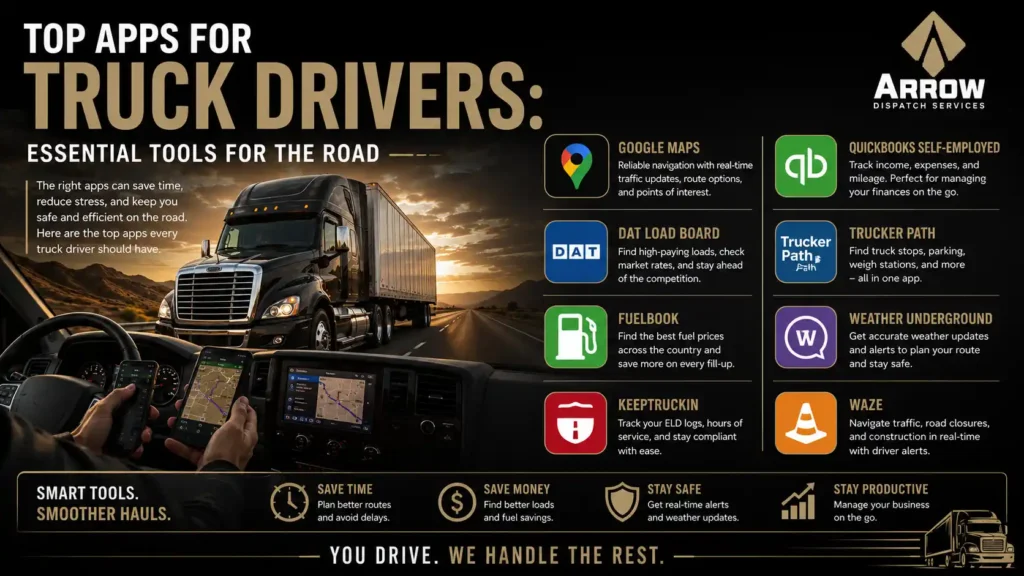 Top Apps for Truck Drivers