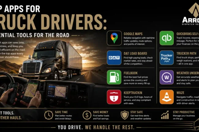 Top Apps for Truck Drivers