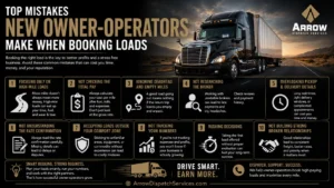 Top Mistakes New Owner-Operators Make When Booking Loads