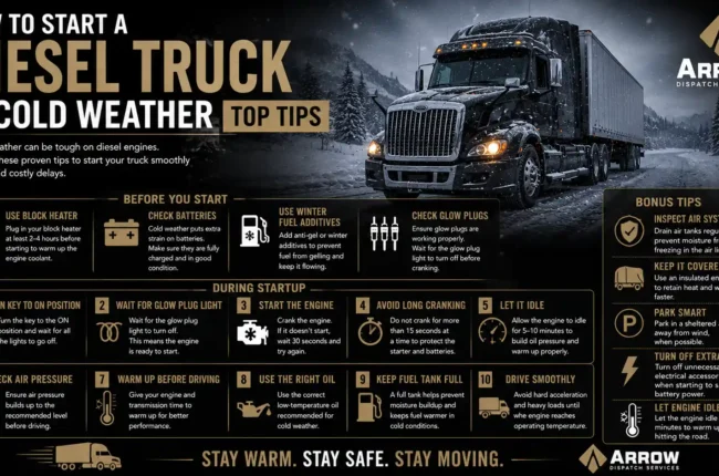 How to Start a Diesel Truck in Cold Weather Top Tips