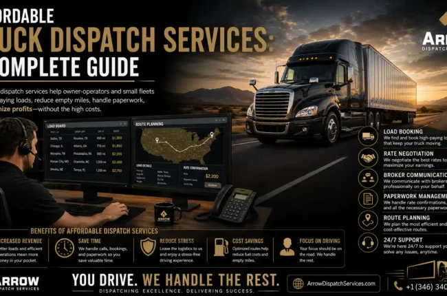 Affordable Truck Dispatch Services: A Complete Guide