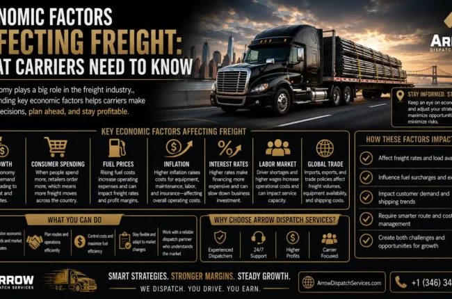 Economic Factors Affecting Freight What Carriers Need to Know